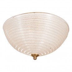 Ribbed dome form ceiling fixture 